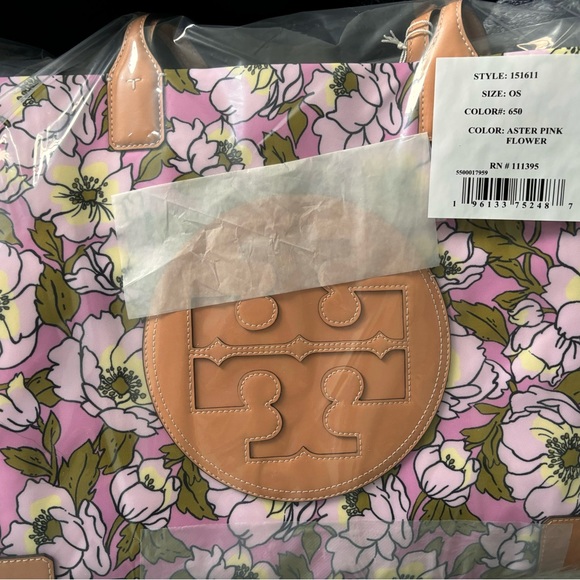 NWT Tory Burch Ella Printed Tote - Picture 3 of 3
